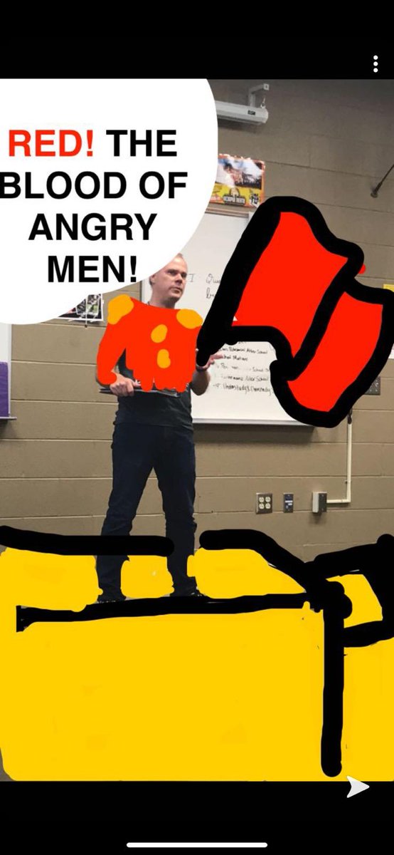 KickapooTheatre's tweet image. H-A-P-P-Y  B-I-R-T-H-D-A-Y  M-R. B-U-T-C-H-E-R! @KickapooChiefs #khstheatre