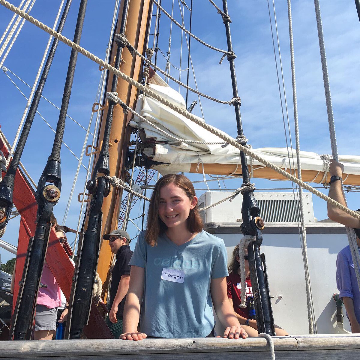 WHOI_CSL's tweet image. Join us in welcoming our newest lab member and JP student, Morgan Blevins! Morgan just departed for a 10 day cruise on the SEA SSV Corwith Cramer with her JP cohort. Welcome, Morgan! We are so excited to have you join our lab! #whoi #JointProgram #SEA