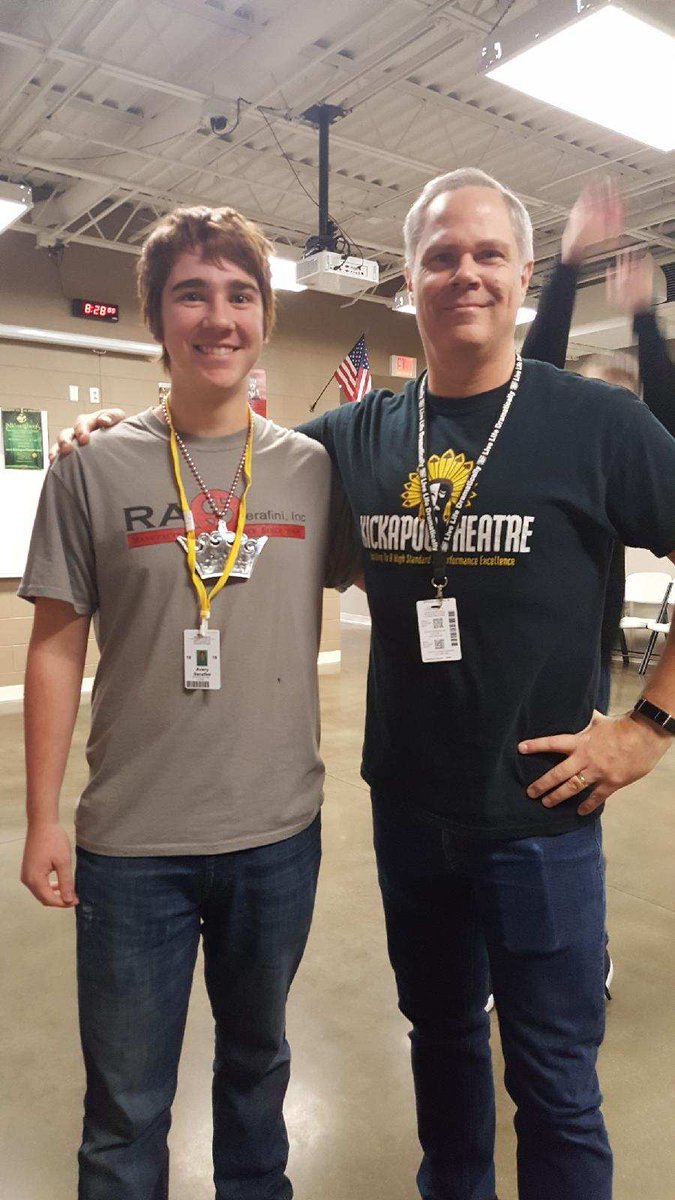 KickapooTheatre's tweet image. H-A-P-P-Y  B-I-R-T-H-D-A-Y  M-R. B-U-T-C-H-E-R! @KickapooChiefs #khstheatre