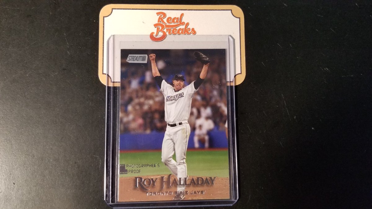 RealBreaksLive's tweet photo. 2019 Topps Stadium Club Roy Halladay Photographer's Proof
.
.
.
@Topps #realbreaks #boompoodle #showyourhits #whodoyoucollect #topps #toppsbaseball #stadiumclub #casebreak #groupbreak #mlb #baseball #baseballcards #mlbvote #royhalladay #bluejays #torontobluejays #bluejaysbaseball https://t.co/c19gx5LWEX