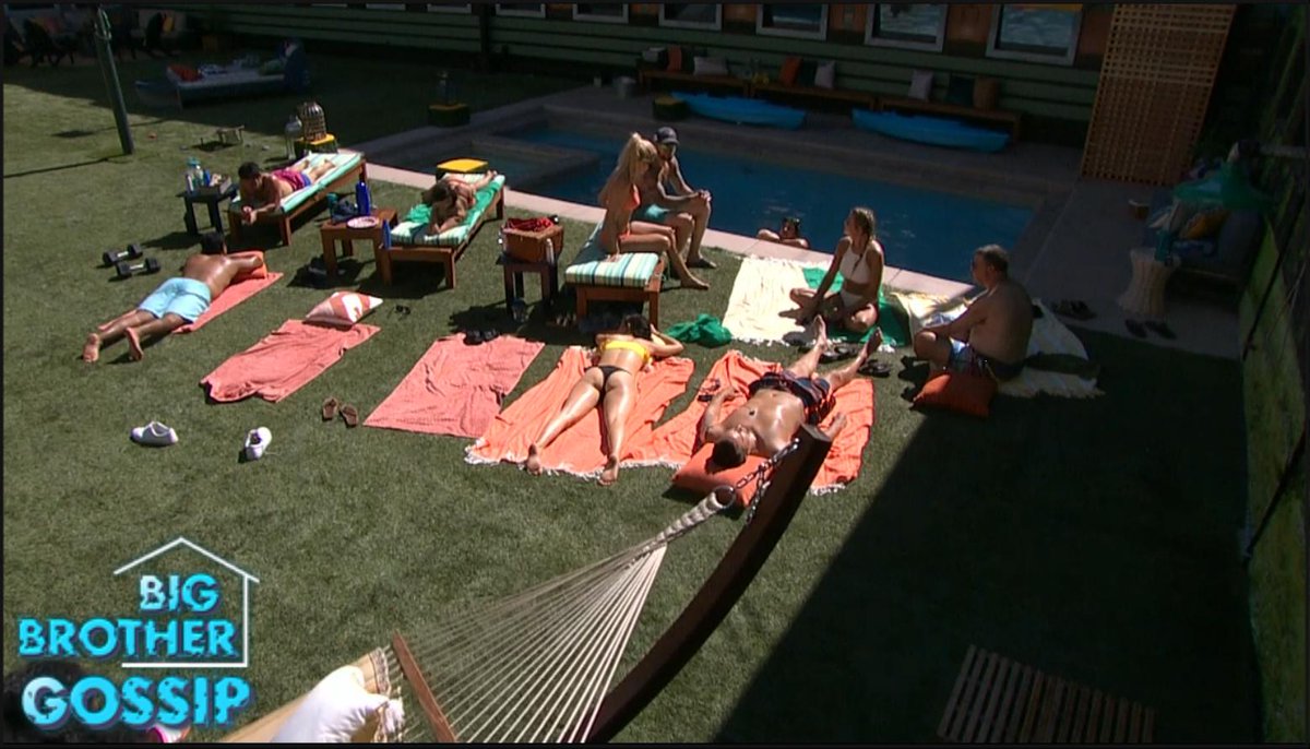 Big Brother Gossip On Twitter Backyard Sunbathing Hq Picture