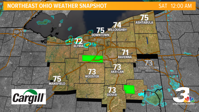 wkyc's tweet photo. Weather Snapshot brought to you by @Cargill ... Find more forecast info at https://t.co/akYPvTJdei #3weather #ohwx https://t.co/LIuGDmEBLO
