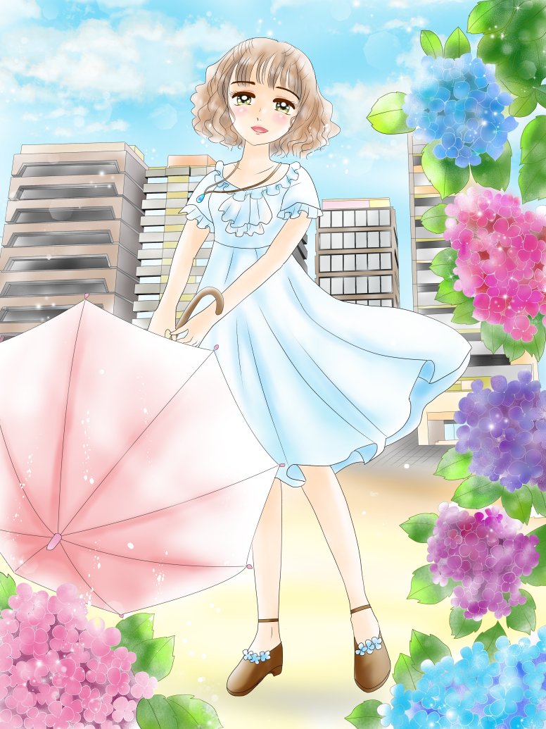 6月29日の誕生花は 紫陽花 です 花言葉は 移り気 他 誕生花うんちくページは 愛ちん ゆめみ愛 のイラスト 6月29日の誕生花は 紫陽花 です 花言葉は 移り気 他 誕生花うんちくページは 愛ちん ゆめみ愛 のイラスト