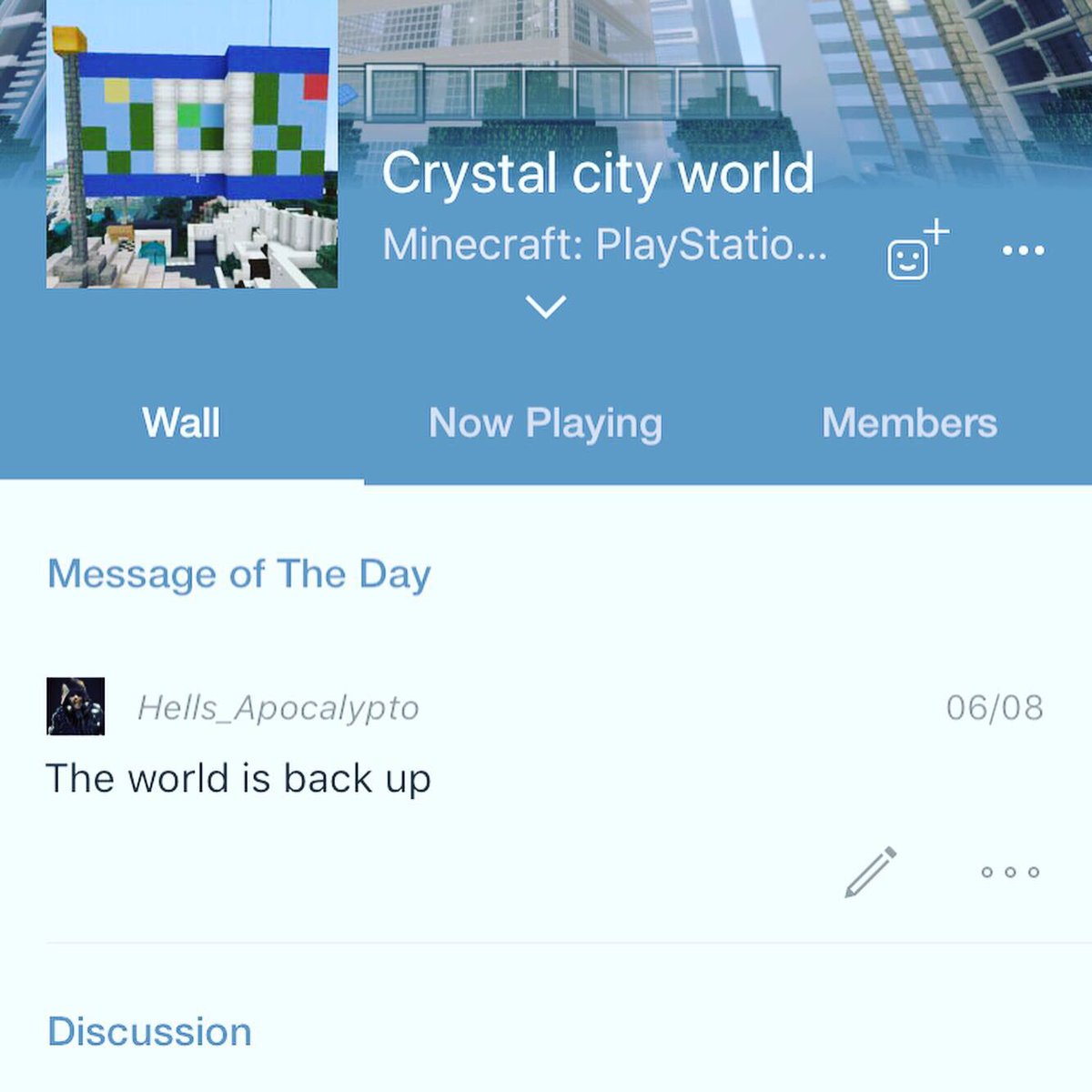 Instinctive_YT's tweet photo. For all of you Ps4 Minecraft players out there! If you like fully realistic Minecraft city worlds, this is one for you! Join the community and message the host psn: Hells_Apocalypto . . #minecraft #minecrafts #minecraftbuilds #minecraftserver #minecraftps4 #minecraftps4edition 👌🏻 https://t.co/0gdnzezcFK