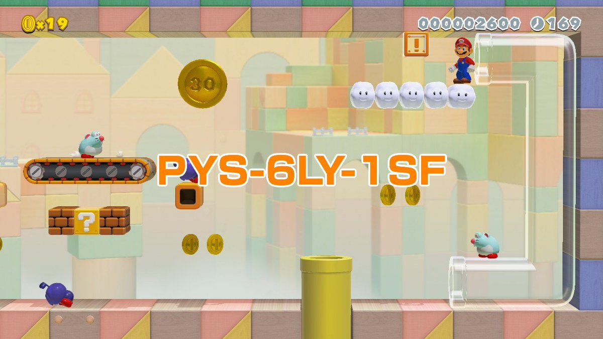 waffletower's tweet image. #EasyLevel #SuperMarioMaker2 #NintendoSwitch PYS-6LY-1SF
