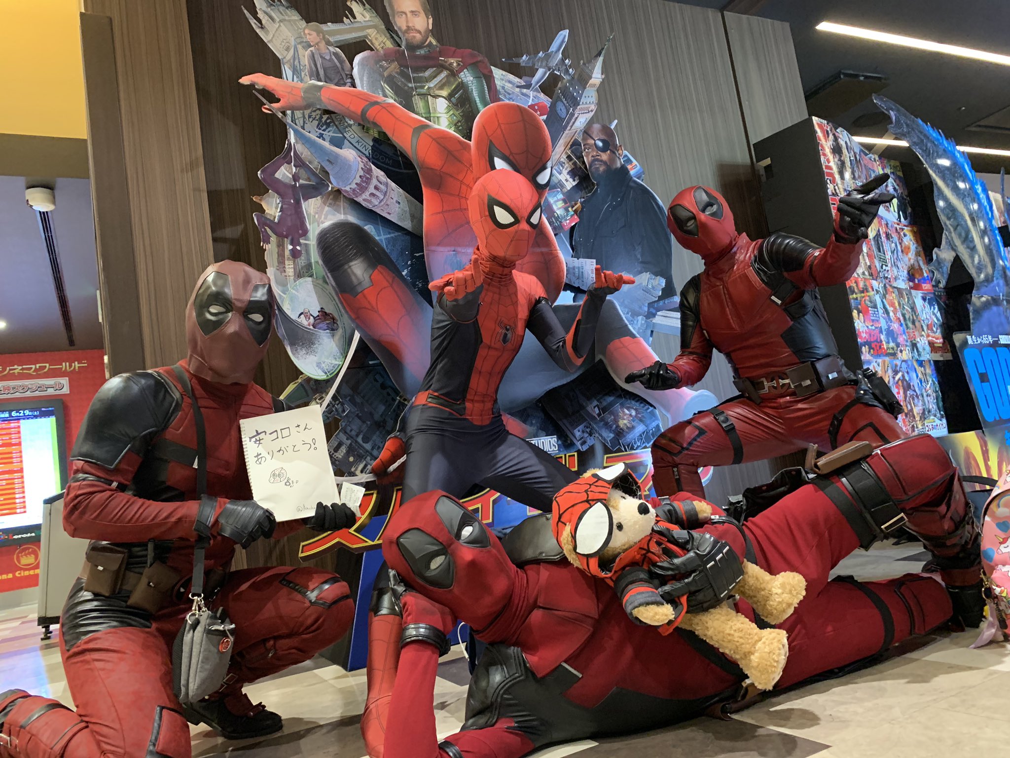 安城コロナシネマワールド 公式 スパイダーマン ファー フロム ホーム 公開の週末 アイツ らが安城コロナに来襲 T Co Xknneremjk Twitter