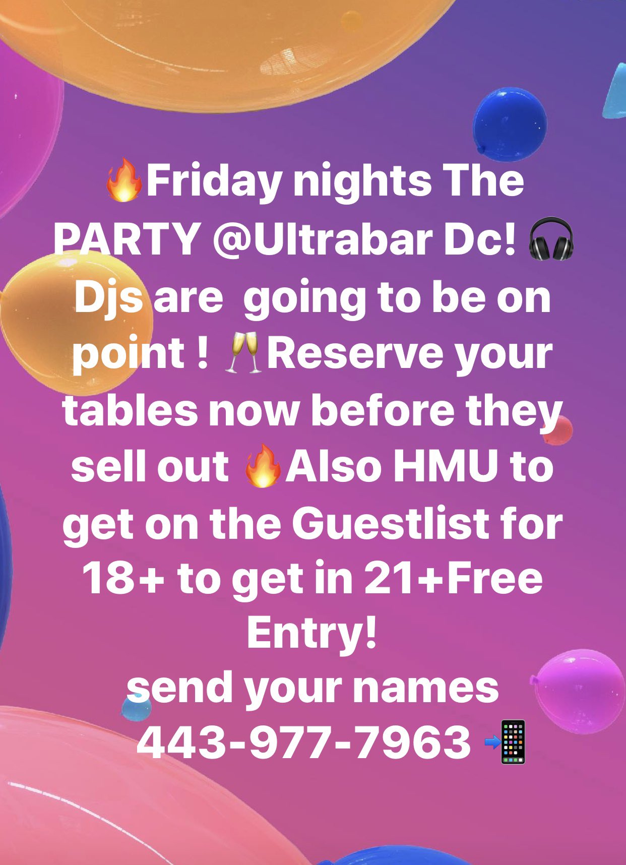 Dj. McLovin on Twitter "Join us in Washington DC for the hottest 18+ DC night club! 5 floors 4