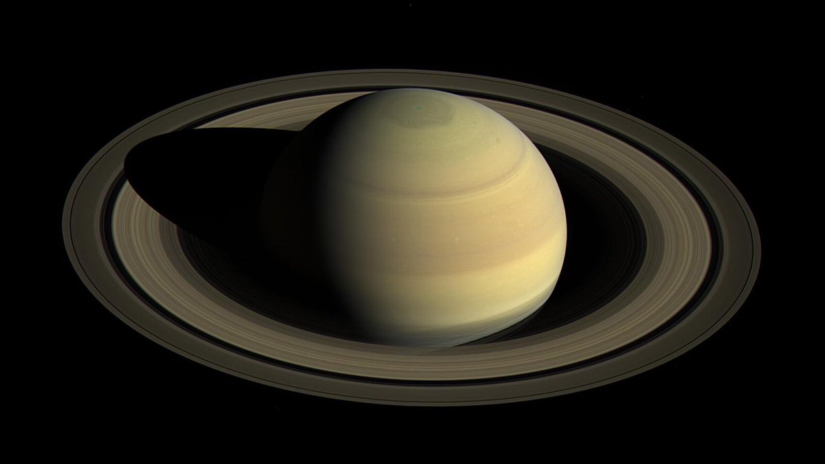 ares_cu's tweet photo. Did you know that dinosaurs lived before Saturn got its rings?  NASA’s Cassini probe spent 12 years collecting data and it suggests that the rings are 150 million years old! The earliest dinosaur fossils are around 230 million years old. #SpaceFactFriday #CuBoulderARES https://t.co/V60H04OGkD