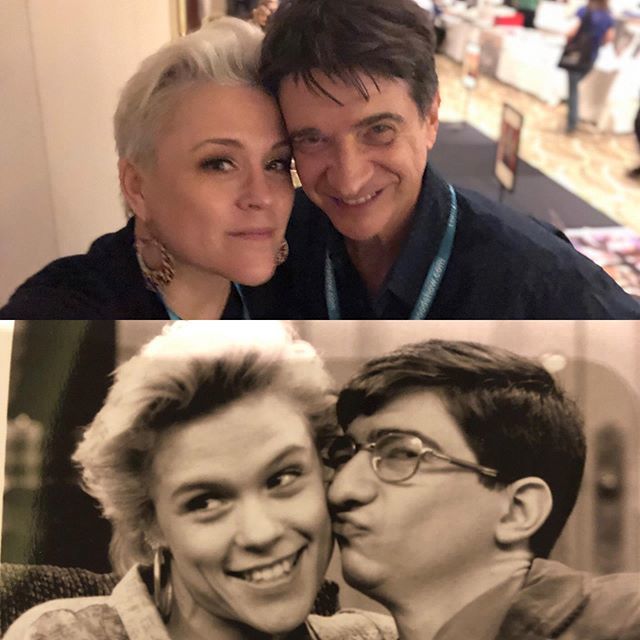 celisemccarthy's tweet image. With @danfrischman of #headoftheclass - THIRTY FUCKING YEARS LATER!  #danfrischman #rhondagielgud #feelgoodgielgud #thesurething #arvidssurething @hollywoodshow1 #thehollywoodshow ift.tt/2xj2H6K