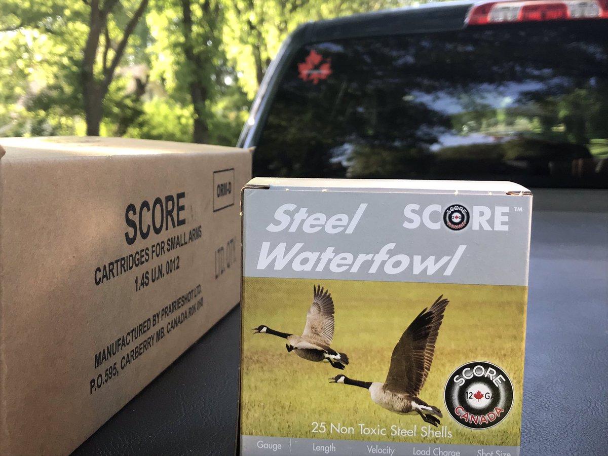 FC_Decoys's tweet photo. Team Flight Control is very pleased to be once again shooting Canadian made Score Ammo exclusively in 2019
#FlightControlDecoys #ScoreAmmo #PrairieshotAmmo #goosehunting https://t.co/EcdPoZobtD