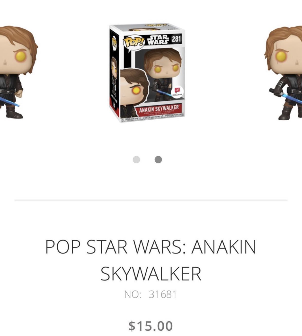 Walgreens Exclusive Anakin Skywalker 