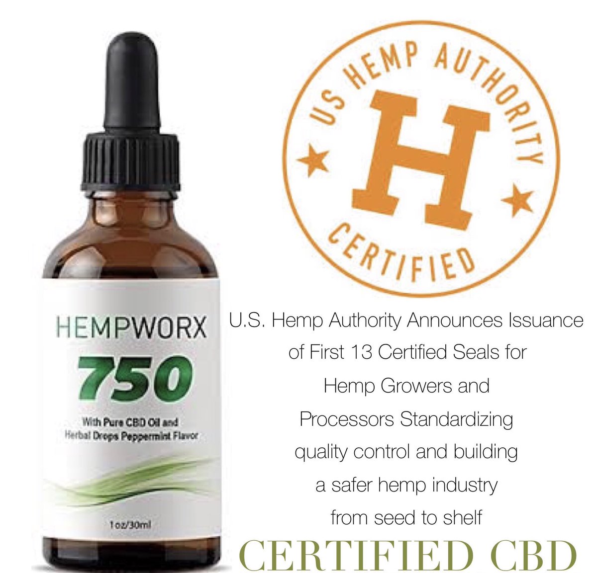 Magurl20083's tweet photo. Wanted to try CBD but worried about quality? Trust the #first13 and order your #cbd from a company that's received the certified #hempauthority seal ๐ #ushemp #Hemp #hempoil #cbdoil #certified
https://t.co/f4Uz67bYWi https://t.co/30KQiqJGN8