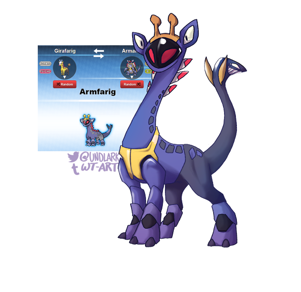 I am not immune to random Pokemon fusions.pic.twitter.com/omEc5QyzCS 