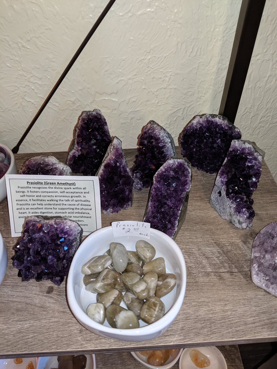 CrystalsSharon's tweet photo. #AmethystGeodes, #Prasiolite https://t.co/Qsx3Py09Bz