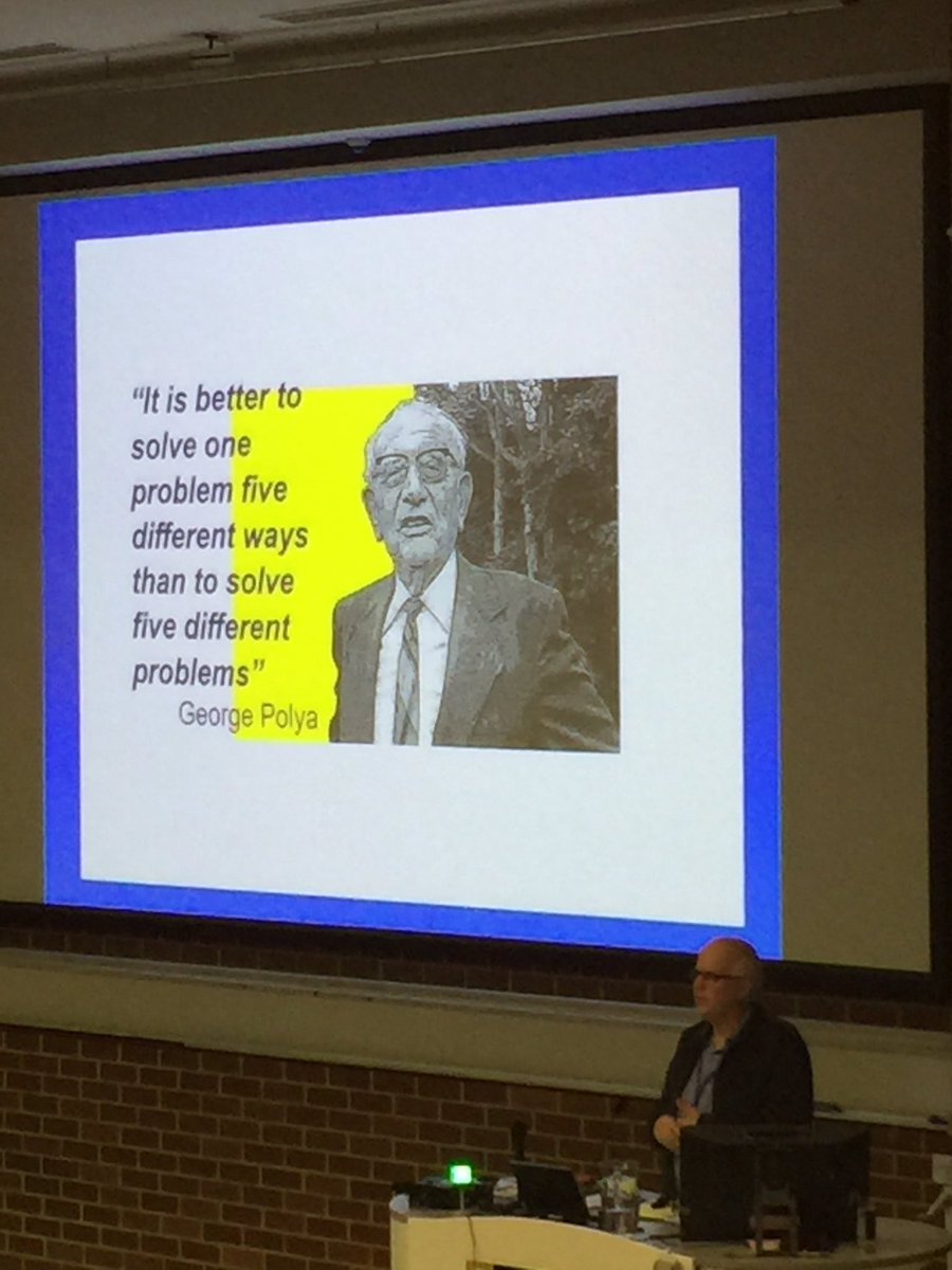 tobyrusso's tweet photo. Great quote shared by Prof. Doug Clarke at #MERGA42 #iTeachMath https://t.co/snBPMbOoBo