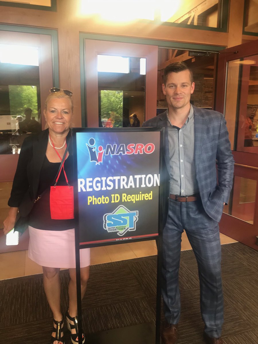 Safer_Schools's tweet photo. What a great week in Texas and Tennessee! Congratulations to ⁦@NASRO_Info⁩ for their largest conference ever! Texas School Safety Center did an outstanding job in Corpus Christi as well. What a week with amazing professionals. Blessed to be part of both. #SROSmatter https://t.co/bmx4HIJpbt