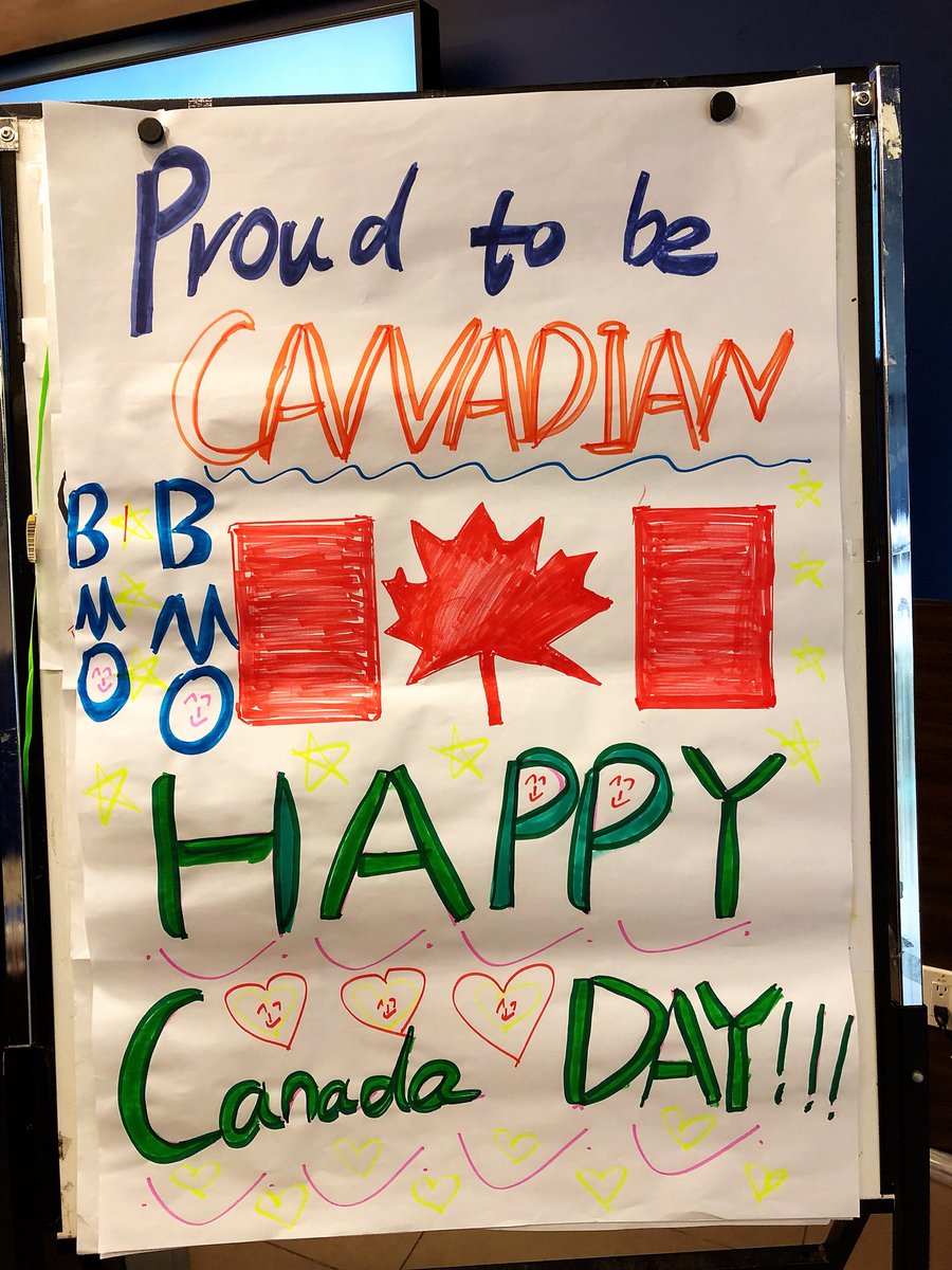 Celebrating Canada Day early! 🇨🇦Welcome to BMO! Happy long weekend! 🌹
#BMOVanCentre #HappyCanadaDay #BMOCustomerAppreciation 
<a href="/qing_song/">Qing Yang Song</a> <a href="/Miae31790266/">Miae</a>