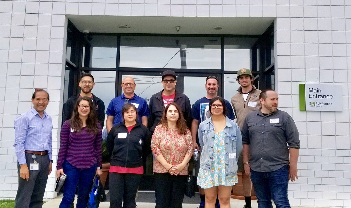 CVUHSD's tweet photo. Academy &amp; Pathway Retreat Week included collaboration &amp; externships at @thebutterend, @elsegundopd, @PolyPeptideGrp, LA Metro, Courtyard Marriott &amp; Two Bit Circus Foundation. Enhancing our academies is always a top priority, to remain leaders in #LinkedLearning! #theCVway #Learn https://t.co/z21mdDpZTq