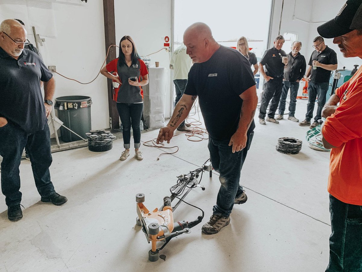 runyonsurfprep's tweet photo. Thank you SO much to all of our wonderful vendors and customers for making this past week's Power Trowel Training a huge success! We had a great time and we are loo...
#RunyonSurfacePrep #WeAreRunyon #RunyonTrainingCircuit #PowerTrowel @PROSOCO @MQINC @JointsFill @SlurrySolutions https://t.co/gxQBMGlgEg