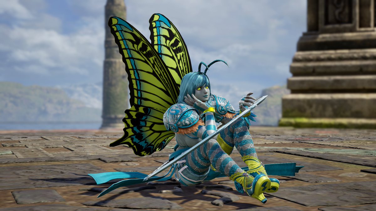 のぶねこ Sc6キャラクリ勢 على تويتر オリジナルキャラクター いもむしちゃん Sc6 Ccc ソウルキャリバー6