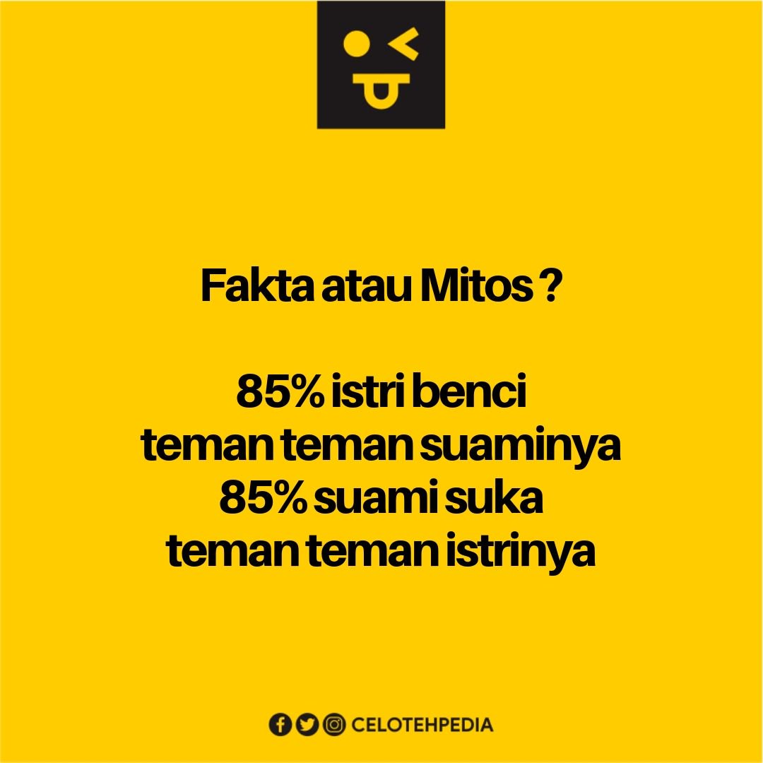 Kata Bijak Cinta Lucu On Twitter Fakta Atau Mitos 85 Istri Benci Teman Teman Suaminya 85 Suami Suka Teman Teman Istrinya Xd83dxde0b Celotehpedia KatakataCinta KataKataLucu KataKataLucu Kajian KataKataMutiara KataMutiara KataKata Dagelan MemeLucu Kata Bijak Cinta Lucu On Twitter Fakta Atau Mitos 85 Istri Benci Teman Teman Suaminya 85 Suami Suka Teman Teman Istrinya Xd83dxde0b Celotehpedia KatakataCinta KataKataLucu KataKataLucu Kajian KataKataMutiara KataMutiara KataKata Dagelan MemeLucu