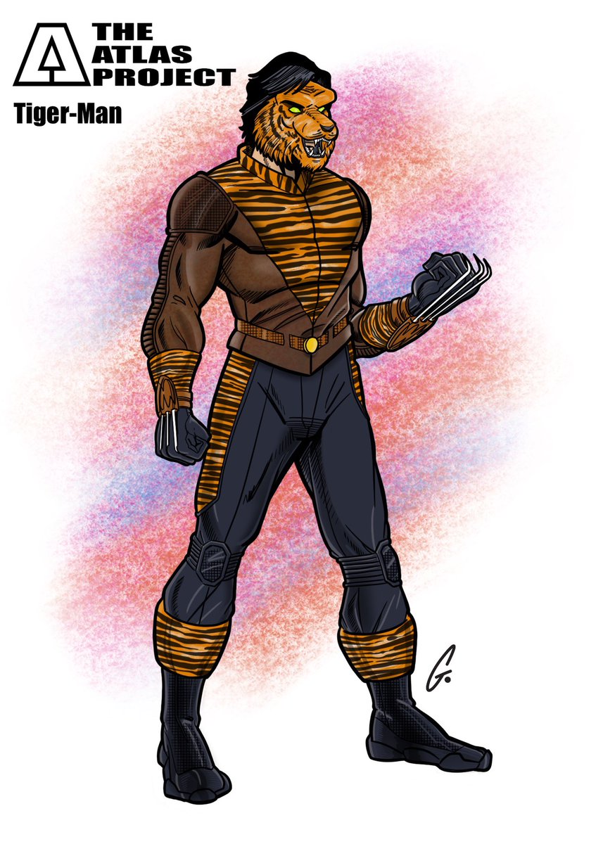 Tiger Man from Atlas Comics - www.awe-tuning.com