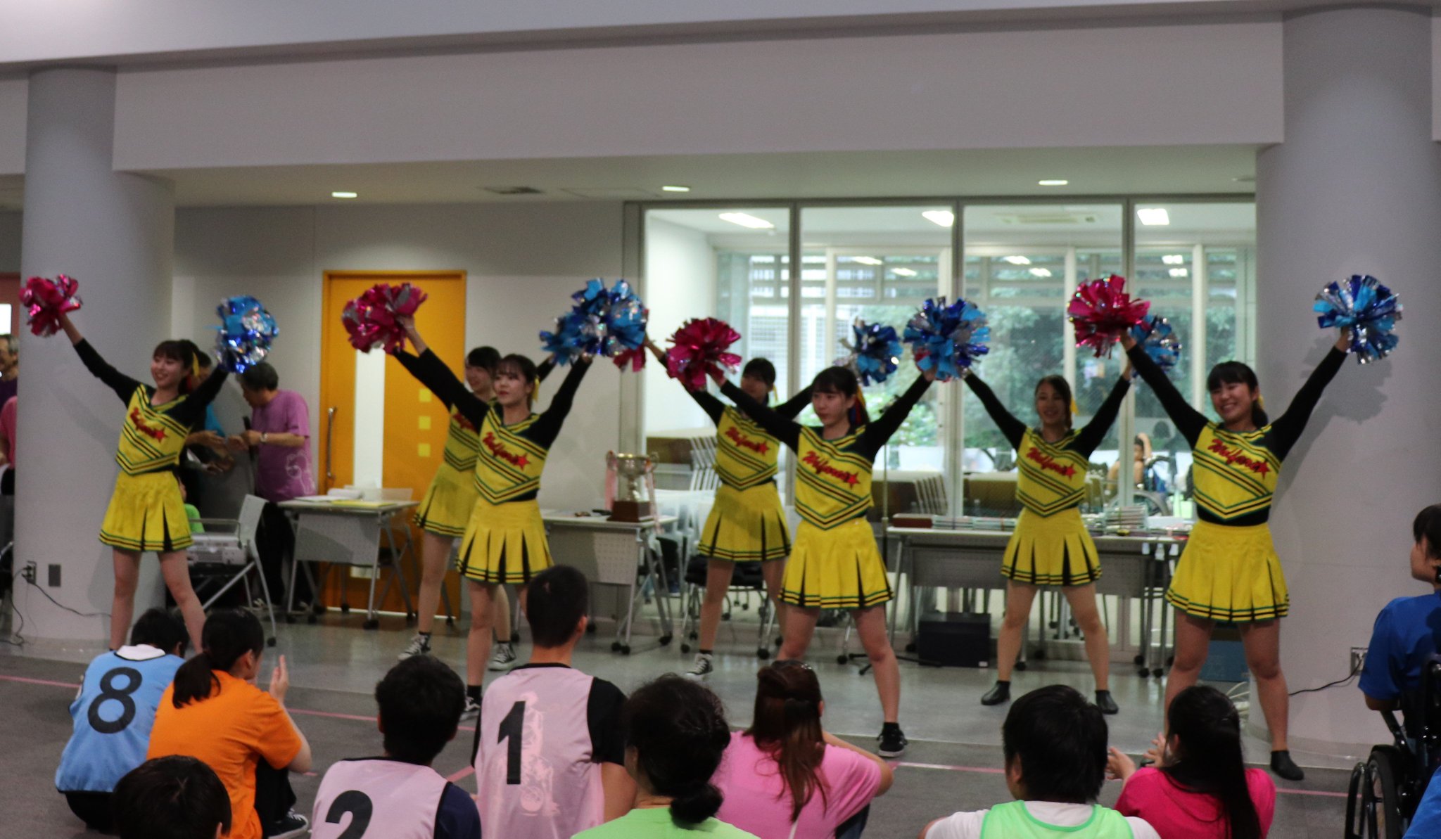 植草学園大学 短期大学 公式 本日の ボッチャ大会 参加校は 7校11チームです 船橋夏見特別支援学校 夏見a 夏見b 桜が丘特別支援学校 ビクトリー 千葉特別支援学校 ボッチャ部 スカイプリティー 八千代特別支援学校 八千代a 八千代b 松戸特別支援 植草学園大学 短期大学 公式 本日の ボッチャ大会 参加校は 7校11チームです 船橋夏見特別支援学校 夏見a 夏見b 桜が丘特別支援学校 ビクトリー 千葉特別支援学校 ボッチャ部 スカイプリティー 八千代特別支援学校 八千代a 八千代b 松戸特別支援