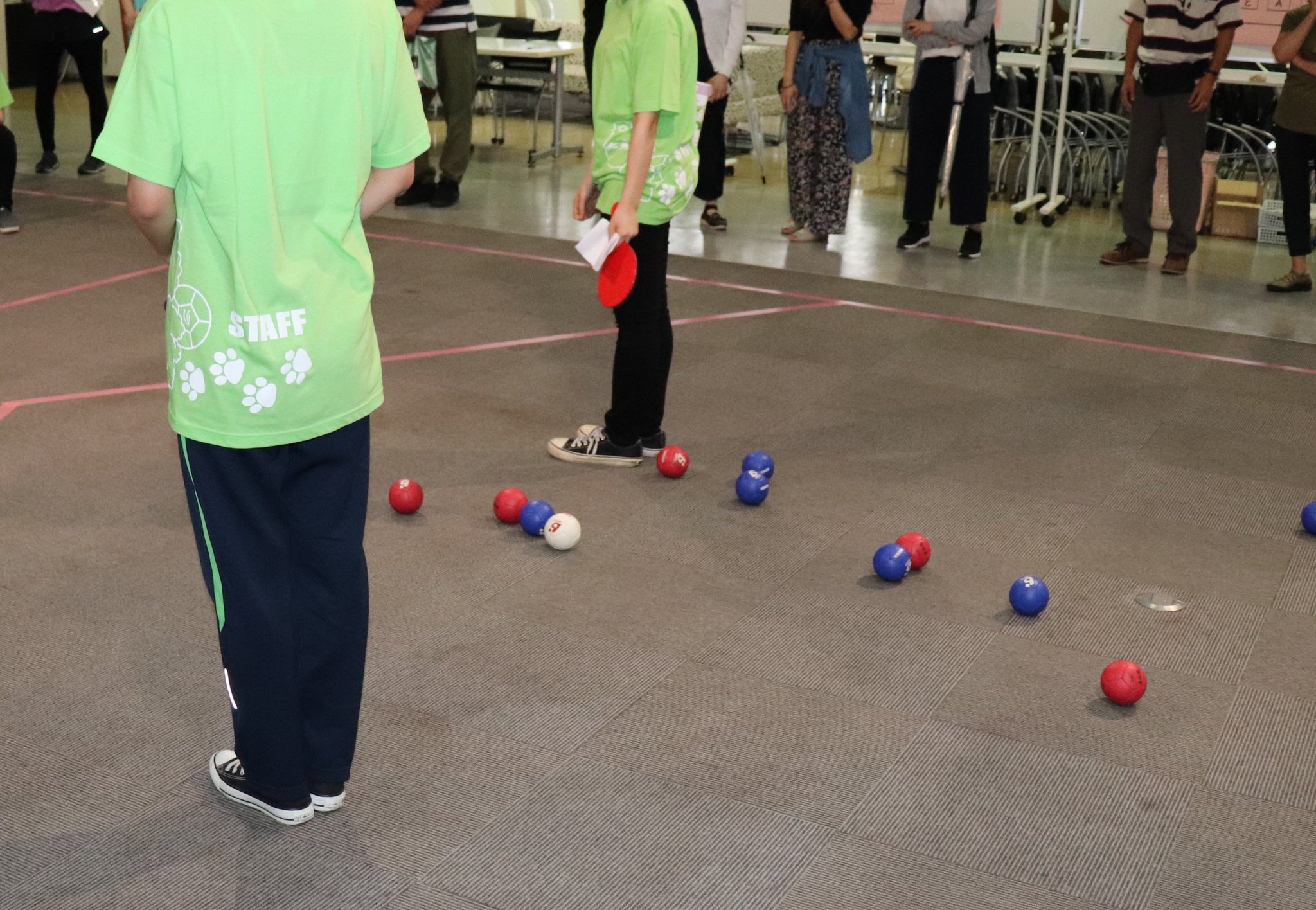 O Xrhsths 植草学園大学 短期大学 公式 Sto Twitter 本日の ボッチャ大会 参加校は 7校11チームです 船橋夏見 特別支援学校 夏見a 夏見b 桜が丘特別支援学校 ビクトリー 千葉特別支援学校 ボッチャ部 スカイプリティー 八千代特別支援学校 八千代a 八千代b