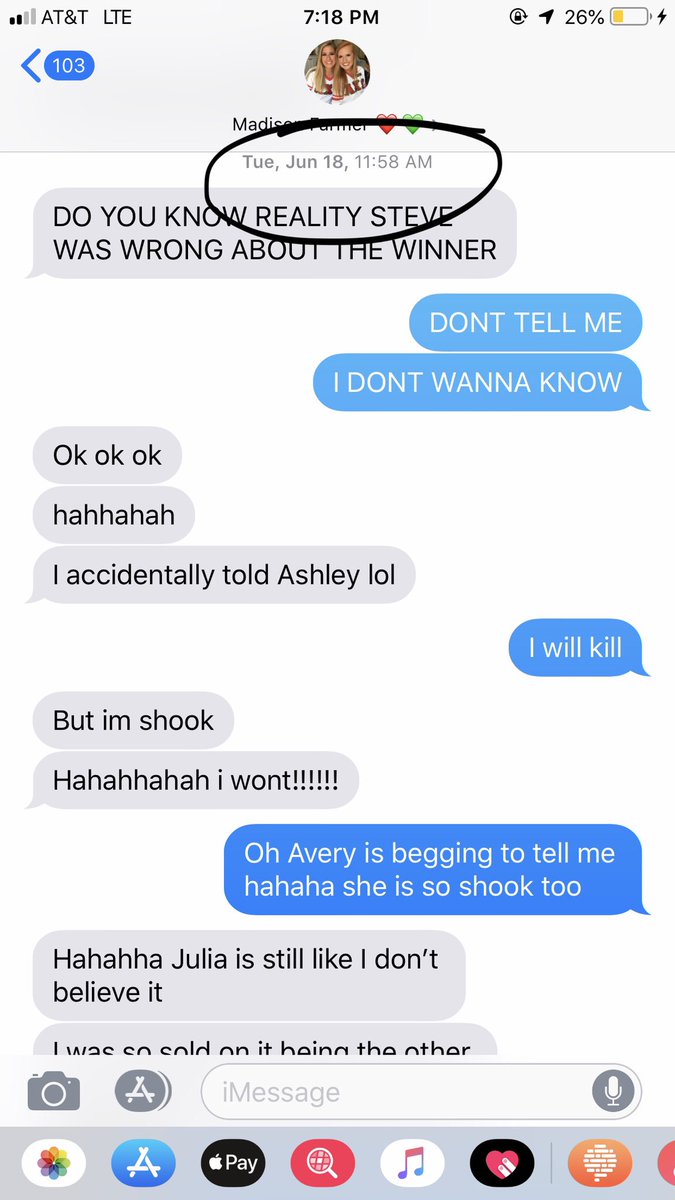 ericahansen24's tweet photo. All I have to say right now is @madsydney better be REAL glad that we are about 2,000 miles apart at the moment for her own health and safety. Anyone who knows me and my love for all things @BacheloretteABC #notmadison knows how I feel rn #notokay #donttext https://t.co/3lBay9CdaU