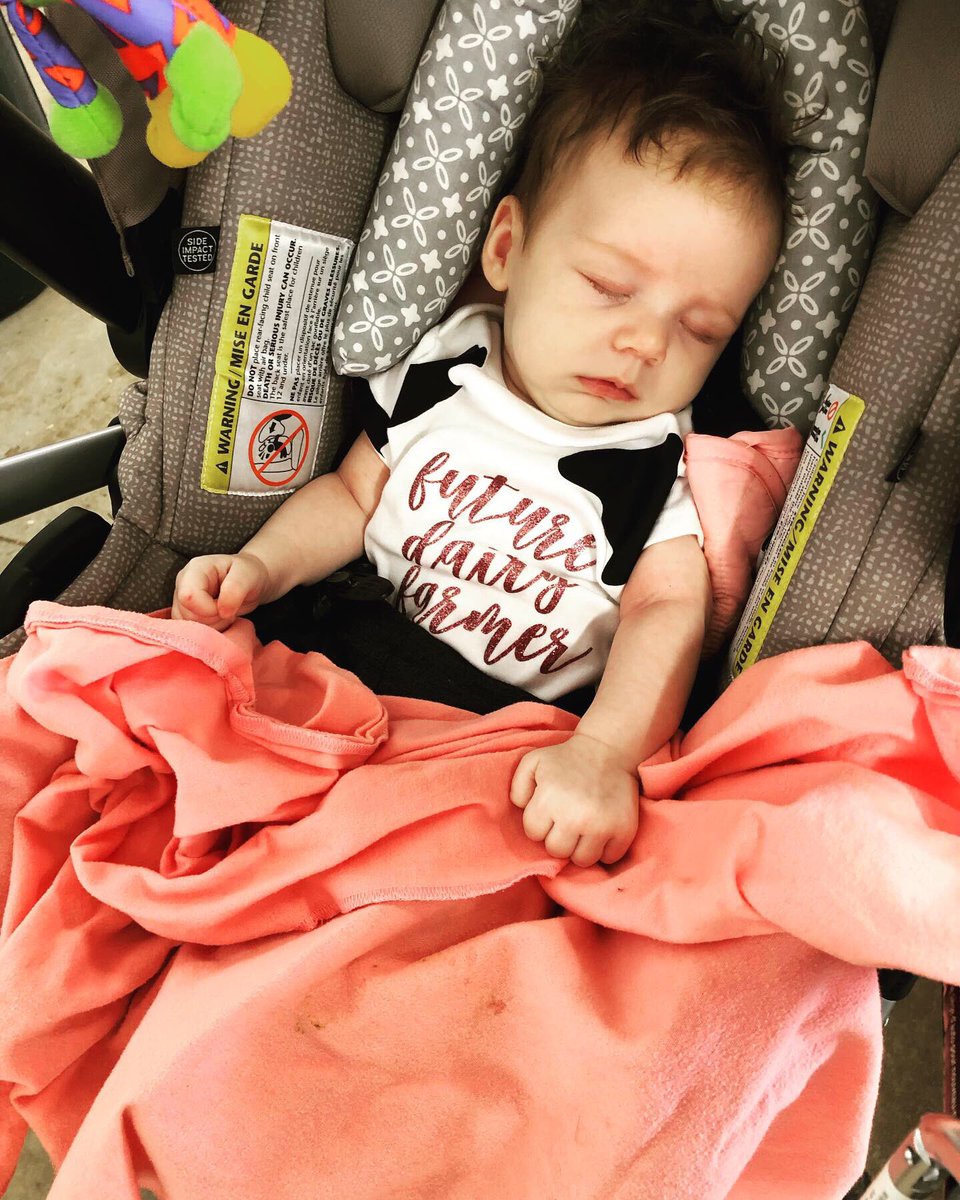 Had a visitor during one of my appointments today. She was sporting a onesie I made as a gift to mom and dad before she made her debut a few months ago. Such a little sweetheart!