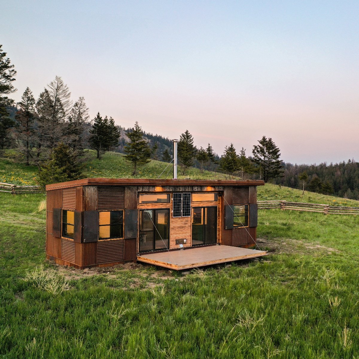 Zombie Cabin Revealed!

#modular #cabinporn #modularbuilding #chilcotin #bc #Canada #dwell #corten #cortensteel #outbuildmodular #modularhouse #zombieapocalypse #modularhousing #cabin #rusticcabin #rustedcabin #outbuildings #zombiecabin #bugoutcabin #cortencabin #remotecabin