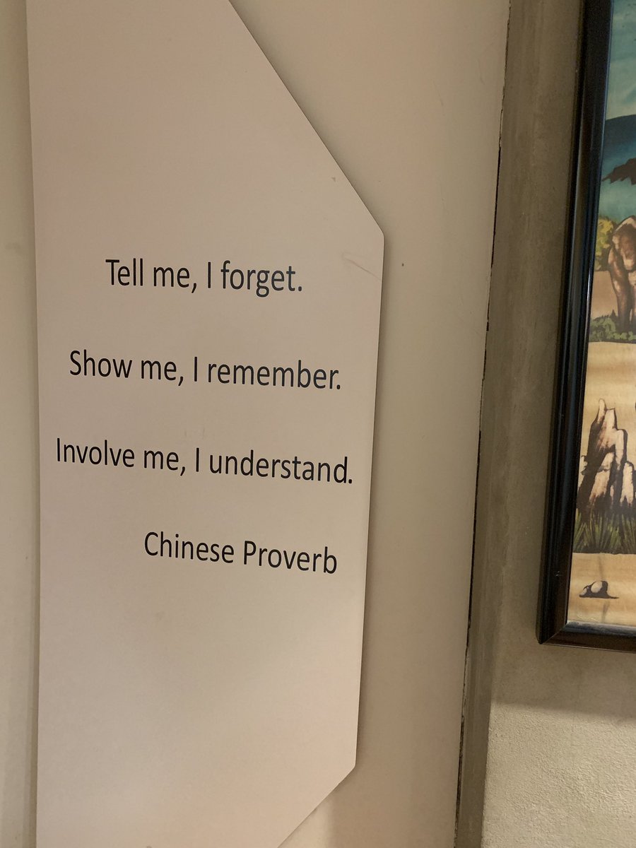 HannahDavis_19's tweet photo. Nashville Zoo trip - Saw so many kiddos on field trips! The proverb posted in the zoo rings true! Neat how we can even have these experiences virtually 😄 https://t.co/PbapKEug1z