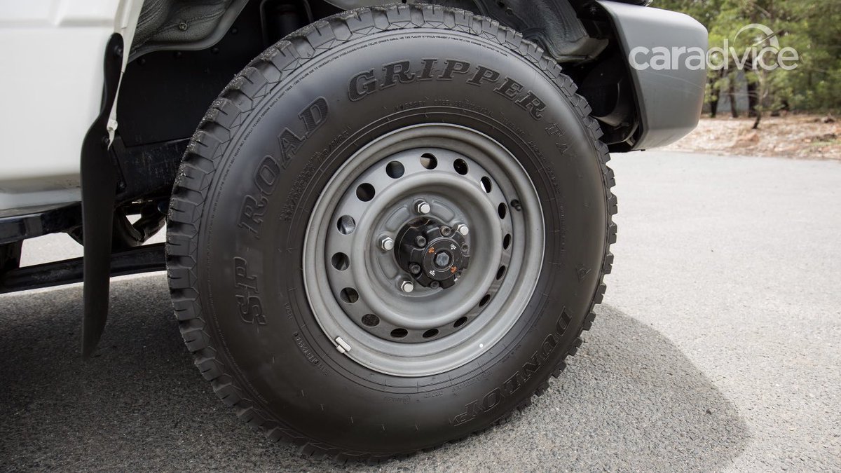 ランドクルーザー70 純正スチールホイール＆TOYO OPEN COUNTRY M/T