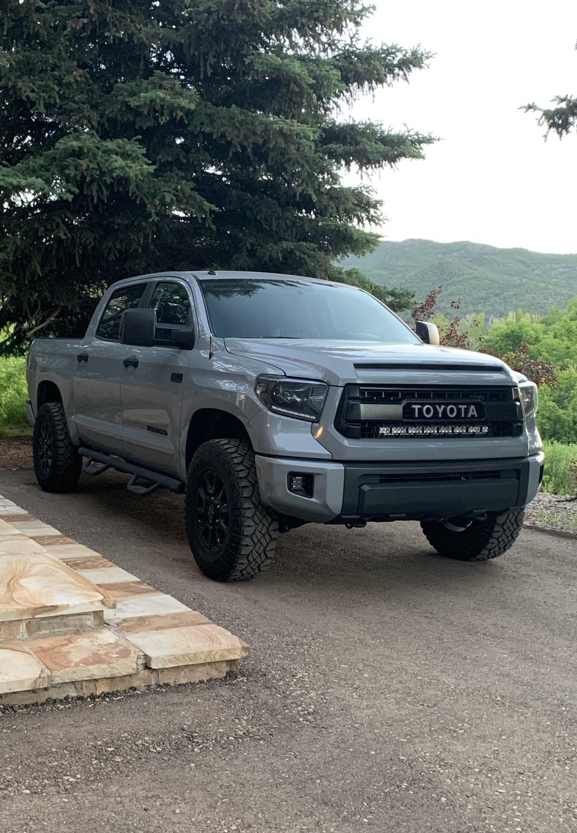 She’s such a beauty, love my <a href="/toyotausa/">Terran Benjamin</a> TRD pro 😍💨💨