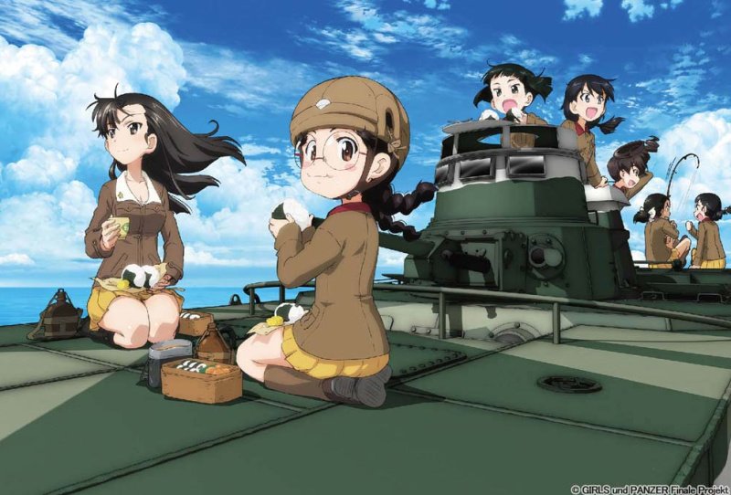 Moca ニュース ガールズ パンツァー 最終章 第2話 より 知波単学園ほかライバル校のキャラクター 戦車を公開 Garupan T Co Gujsc210lv