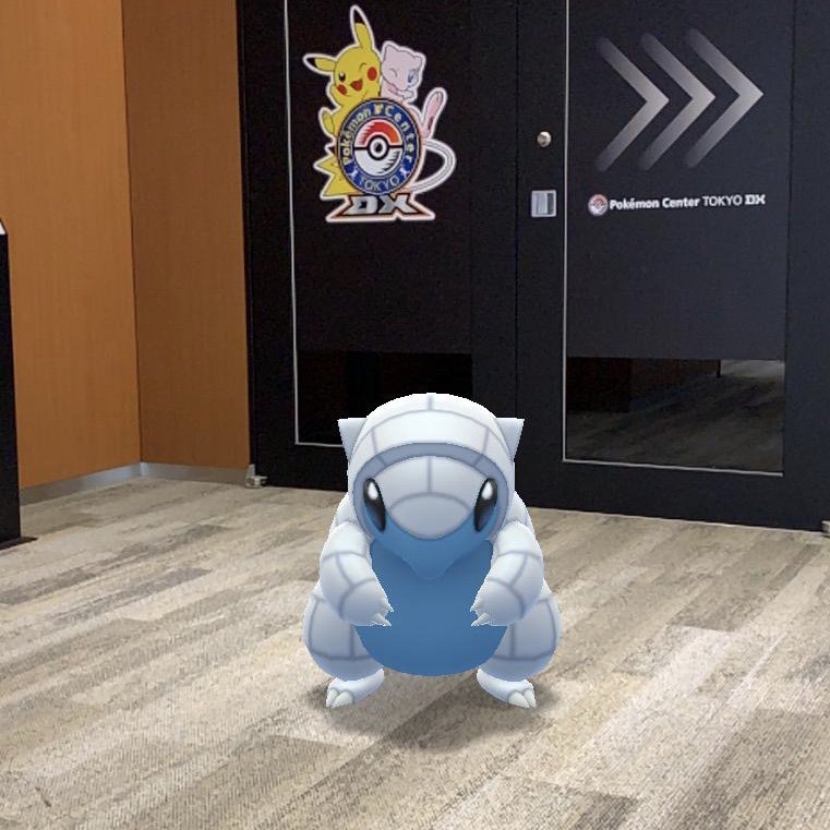 ポケモンセンターnakayama V Twitter 色違いアローラサンドを進化 どっちが色違いかな ポケモンgo Pokemongo