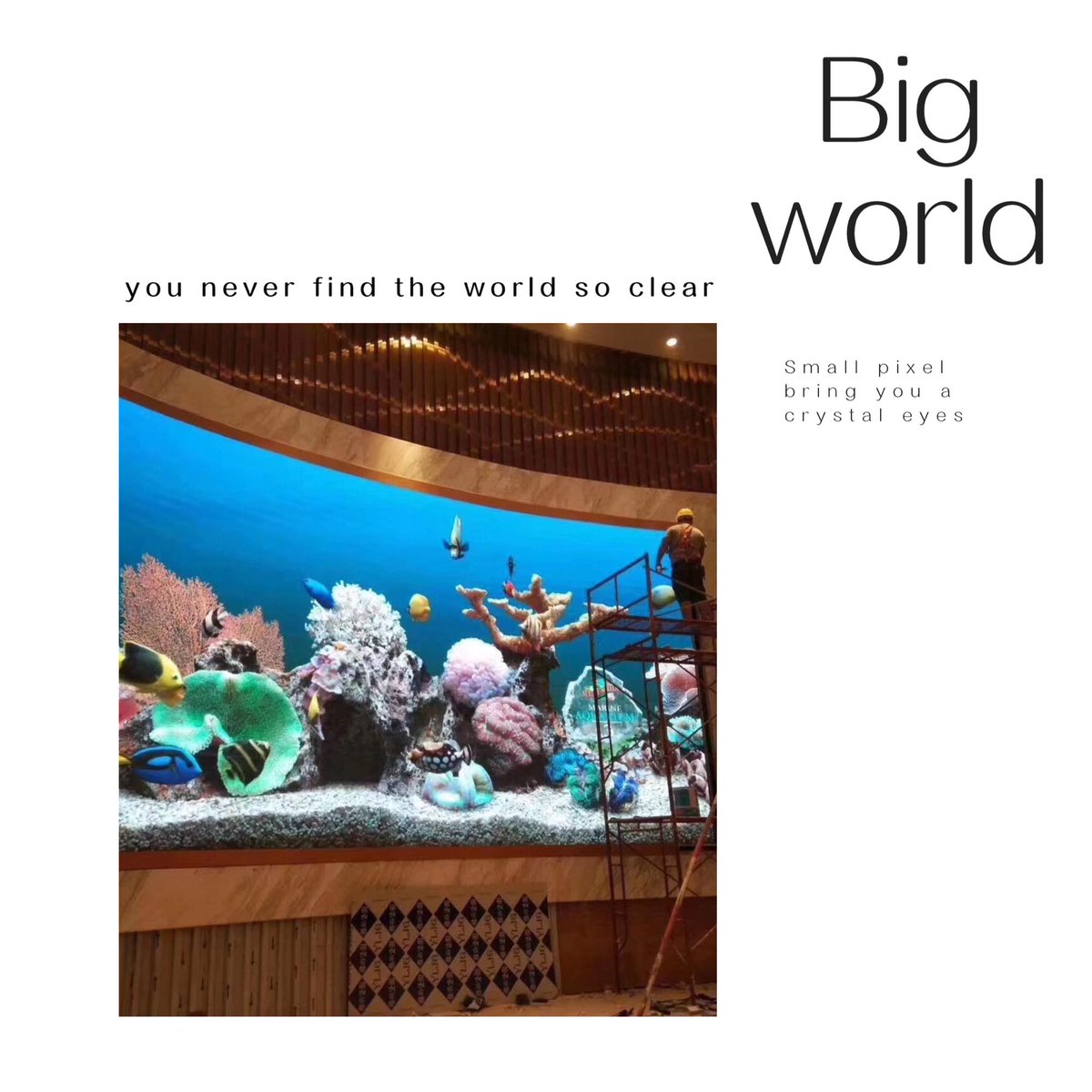 VisioinpiLED's tweet image. The world is too big. we give your window of the world