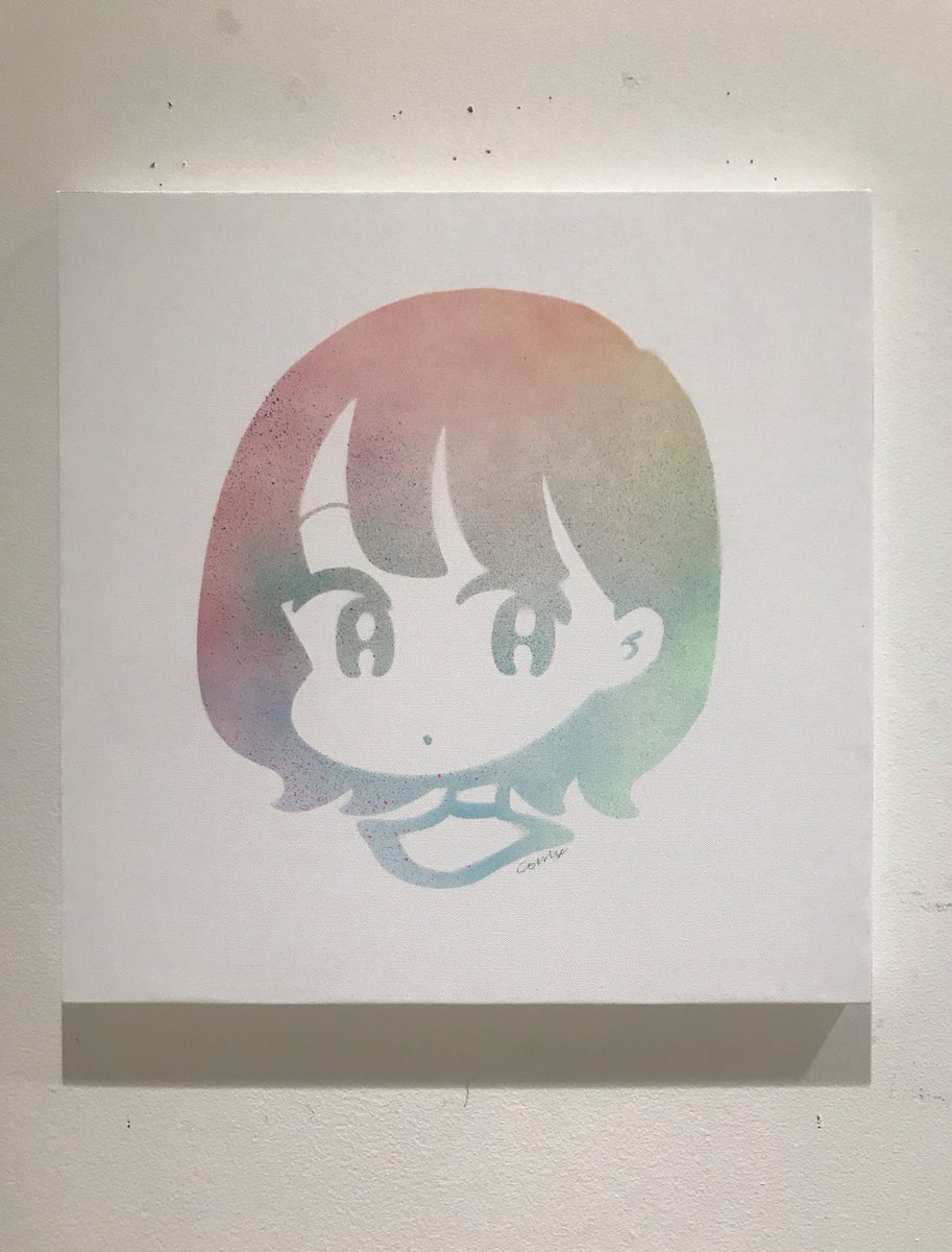 京都にて。藤井大丸で開催中のconixさん個展へ。 思いがけずご本人さん