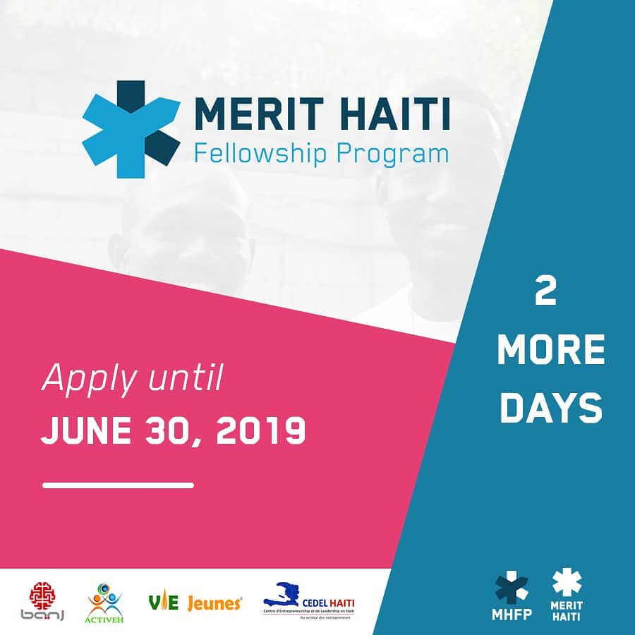 WorldMeritHT's tweet image. Good news!
We extended the deadline to submit your application so you can take part in our fellowship program. 2 more days.
Check the link in our bio to apply until June 30th, 2019. Go!!! 🤗🤗