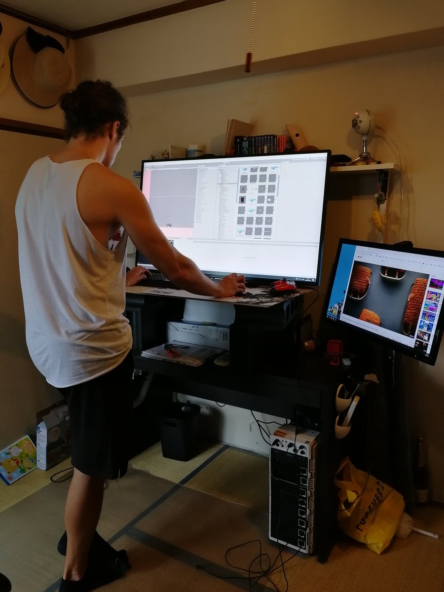 Rune Storm On Twitter Using My Homemade Stand Up Desk With