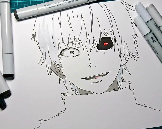 金木研のtwitterイラスト検索結果