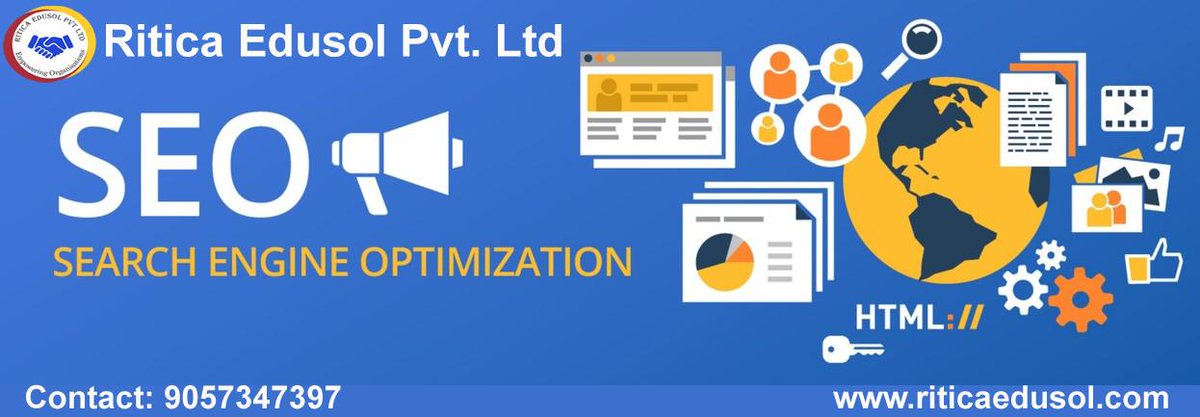 Ritica13's tweet photo. Ritica Edusol Pvt Ltd with its dedicated team of top notch professionals specifically serving the Industry. 
Our Services:
#DigitalMarketing
#WebDevelopment
#AndroidDevelopment
#OMRAndBookPrinting
 Website Details: https://t.co/SRD3ajkouQ                
Call us: +91-9057347397 https://t.co/nIuF7KFw2L