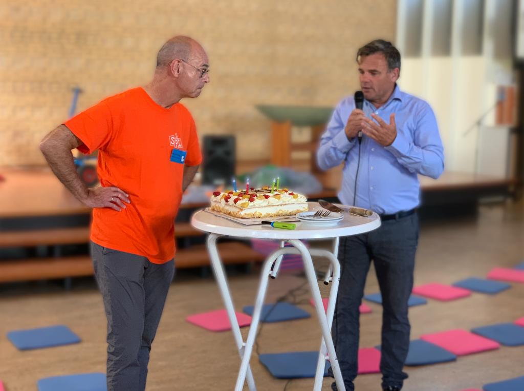 Samen met wethouder Paul Dirkse het vijfde #peuterfeest geopend.
