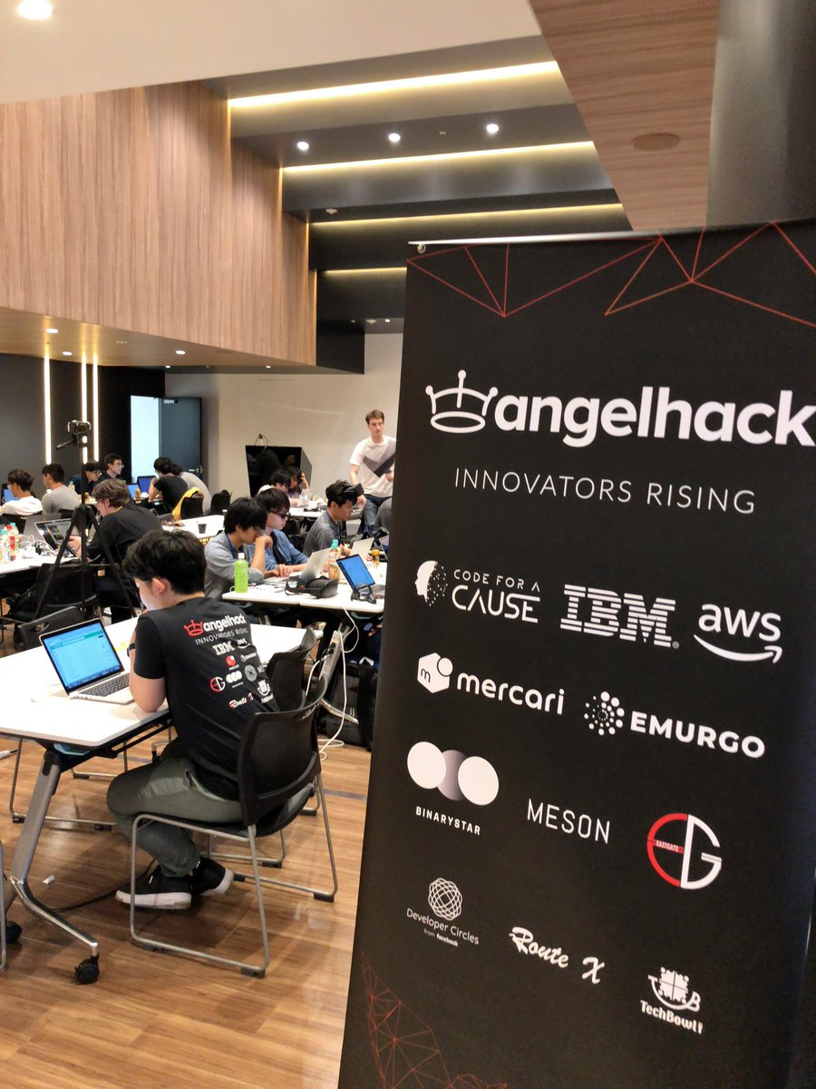 ayatokura's tweet photo. Keep Hacking!!!👩💻👨💻
#AngelTokyo #AH2016 #CallforCode https://t.co/apopXvMh1I