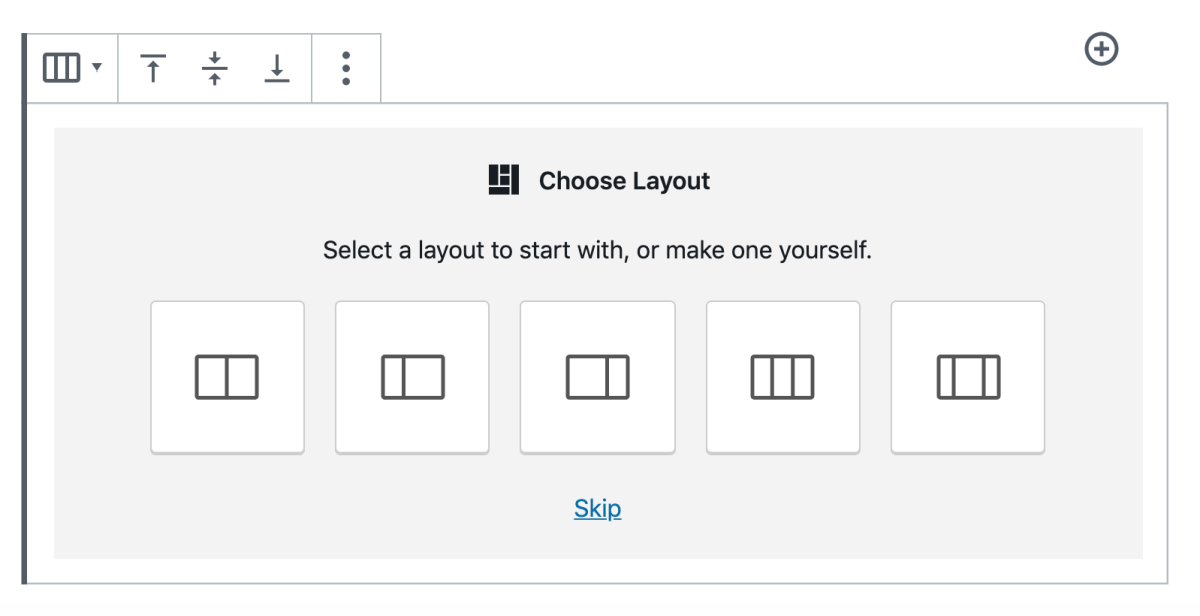 Gutenberg 6.0 Adds Layout Picker to Columns Block

buff.ly/31V1v7R