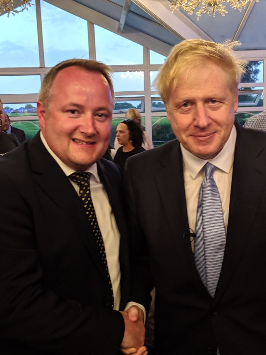 Cracking event with <a href="/BorisJohnson/">Boris Johnson</a> at the <a href="/LionQuays/">LQ Hotel & Spa</a> alongside the beautiful Llangollen Canal last night. He had a fire in his belly and a message of hope on his lips! No wonder so many people are getting behind his campaign. It's time to <a href="/BackBoris/">Back Boris</a>! #BackBoris #Conservatives