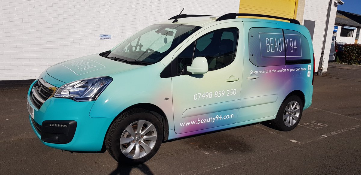 Its a wrap! Make a statement with a full wrap...  Good luck with the new venture Becky! facebook.com/Beauty94Beauty

#beautifulgraphics #greatsigns #zoosigns #vinylwrap #printedwrap #wowsigns #wowgraphics