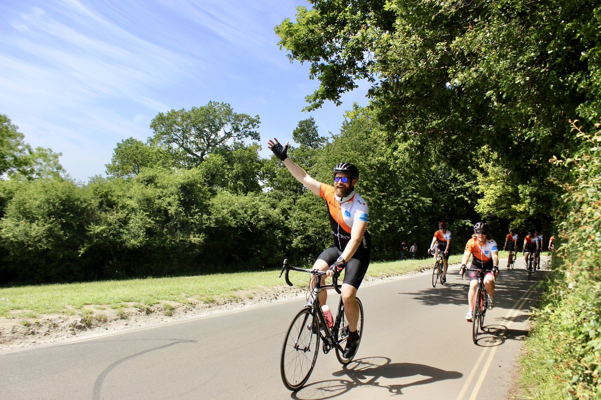 TFW you crest the summit of #BoxHill during #PwCRtN 🙋🏻‍♂️😃🚲 #PwCProud (Picture by @charlie_ormerod)