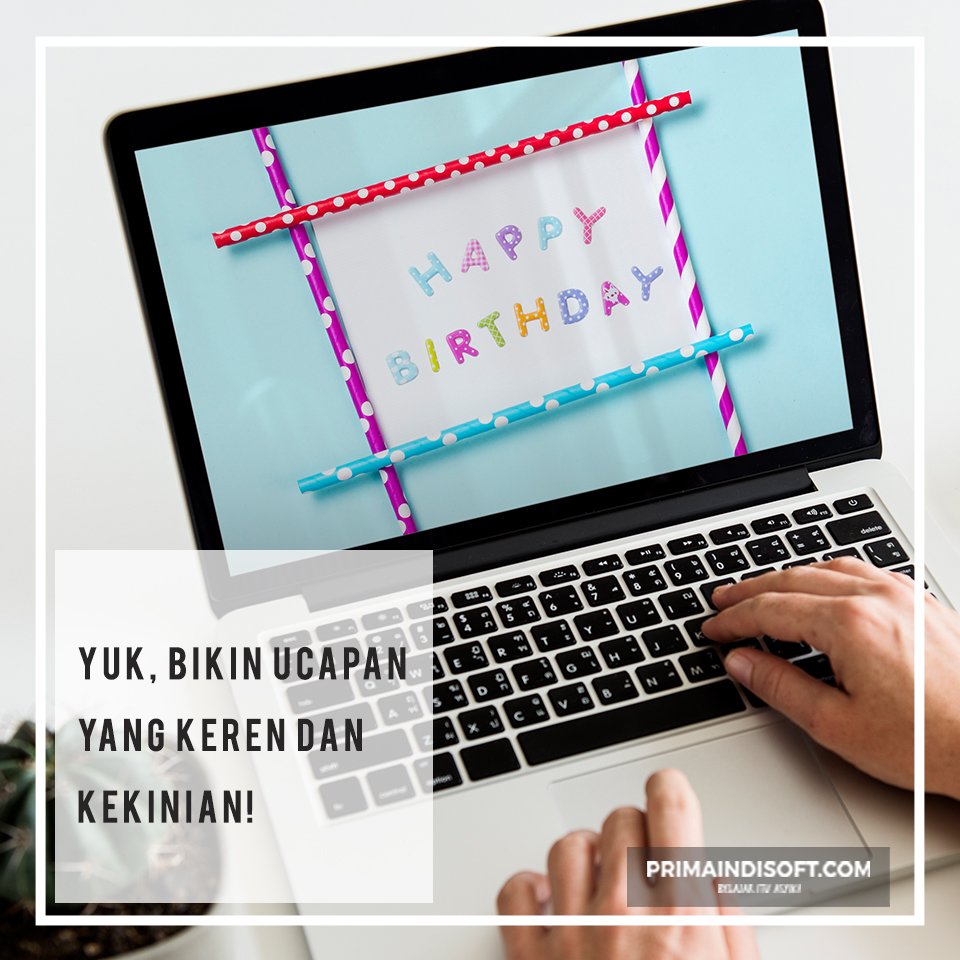 Primaindisoft's tweet image. Yuk, Bikin Ucapan yang Keren dan Kekinian!
bit.ly/2ILji9V
#Tutorial #MiniTutorial