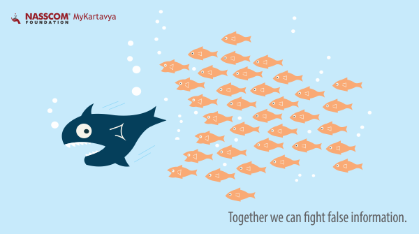 MyKartavya's tweet photo. Unlike the mainstream social media networks, WhatsApp is a ‘closed’ messaging platform and hence is more susceptible to 'attacks'. It is imp. to know how to spot false info. and verify its source. Join us in our #FightAgainstMisinformation. 
Register at https://t.co/71XErYijkx https://t.co/EnPMip6bcf